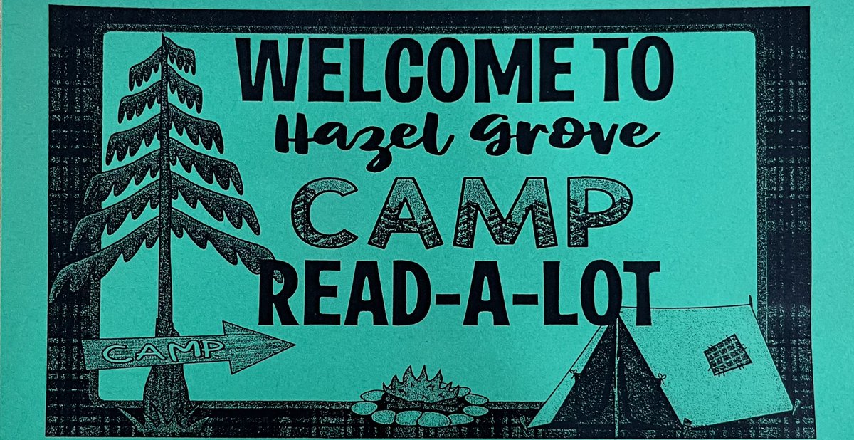 It’s time to Camp ⛺️ Out with A Good Book! We’re ready for family literacy night! Come see us! <a href="/kckschools/">Kansas City, Kansas Public Schools</a> <a href="/Mstewart_2u/">Dr. Marques Stewart</a> <a href="/HazelgroveKck/">hazelgrove_kck</a>
