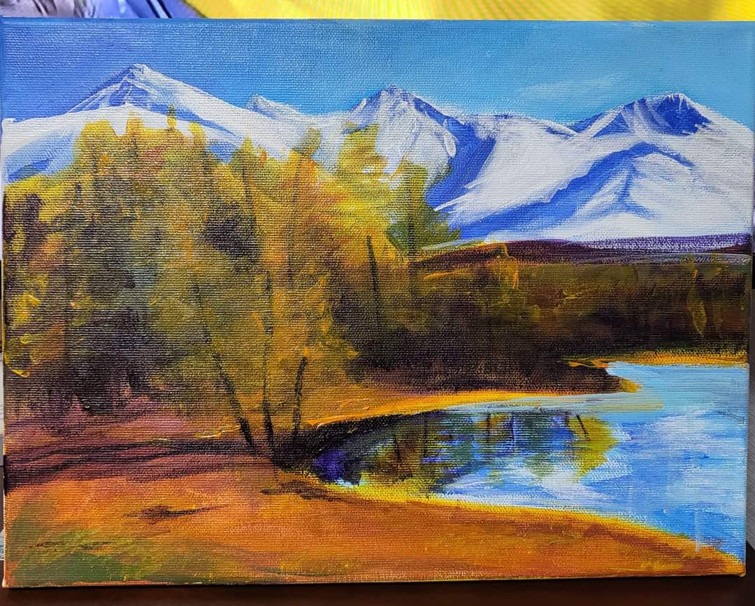 13 настай Маралын зурсан намрын дүрслэл. 

Өглөөний мэнд ✌️