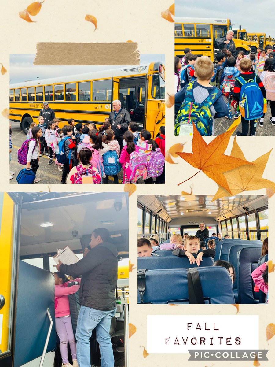 #MECCtacular 💚 K-2 Safety Learning being DRIVEN🚌💨 by our own <a href="/MasonSchools/">Mason City Schools</a> 💫 drivers! Our drivers drive &amp; do so much more!📶 They teach how 2 stay bus safe!⛑️ MECC’s always ONBOARD🎟️ w/ safety!
#DrivingGreatness 🚍✅ #SafetyWeek 🦺
<a href="/MrsBly_MECC/">Melissa Bly</a> <a href="/MECCPE/">Jay Johnston</a>