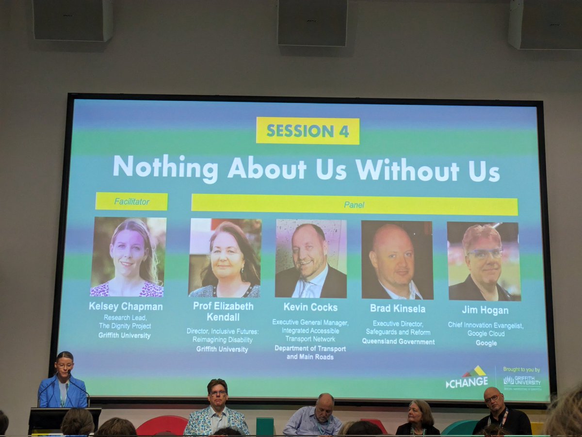 Day 2 of the #Changeconference2023 

Talking about #socialmarketing and #Disability today.

<a href="/SMGriffith1/">SM@Griffith</a>