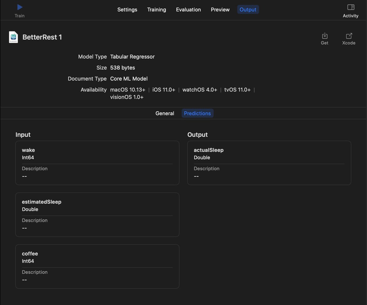 xDhii's tweet photo. @twostraws Why does my ML model got some Int64 fields instead of Double as yours did in Day 26 from SwiftUI? Is any setup or configuration needed? 🤔 https://t.co/fiOJGgd5Gj