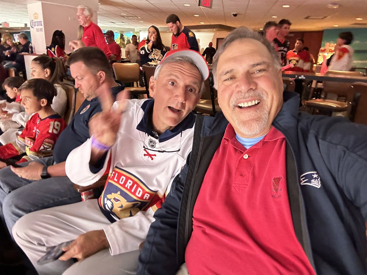 bobmule's tweet image. Opening night at Sunrise for the Panthers