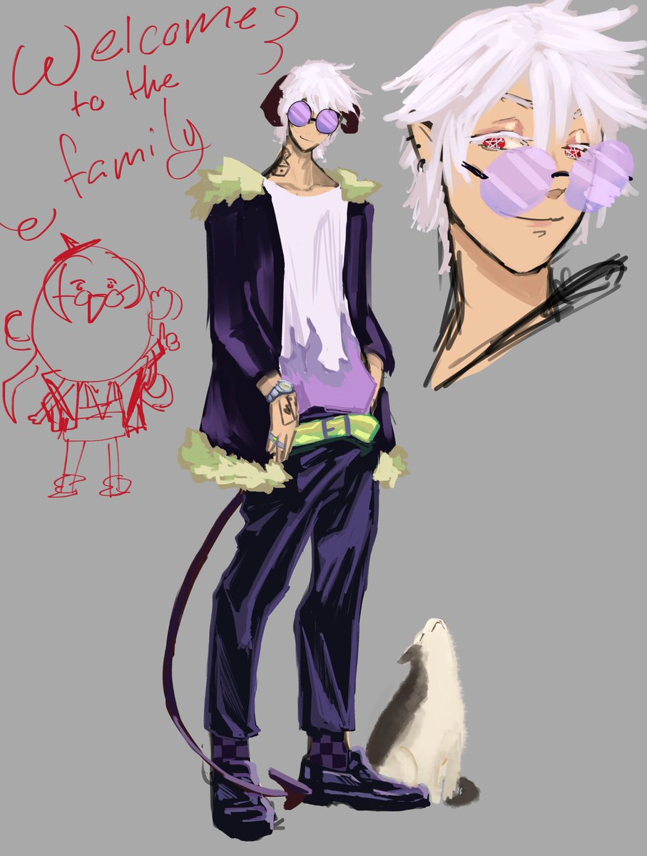 Satan Ty crime enjoying vtuber tweet media