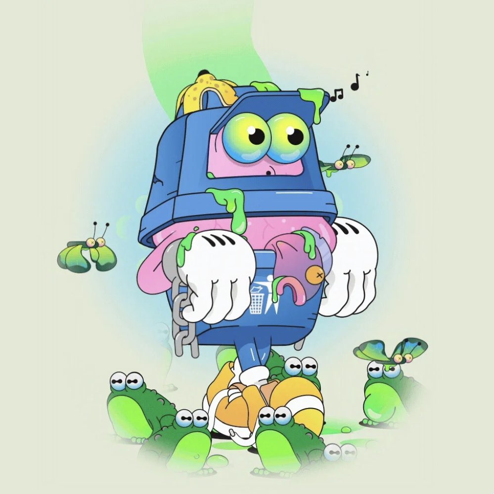 First Friend of My Collection! 🍌🐸
<a href="/garbagefriends/">Garbage Friends ♻️</a> <a href="/_typicalfriends/">Typical Friends 🌎</a>

#Letswalk #Garbagefriends #Tuest