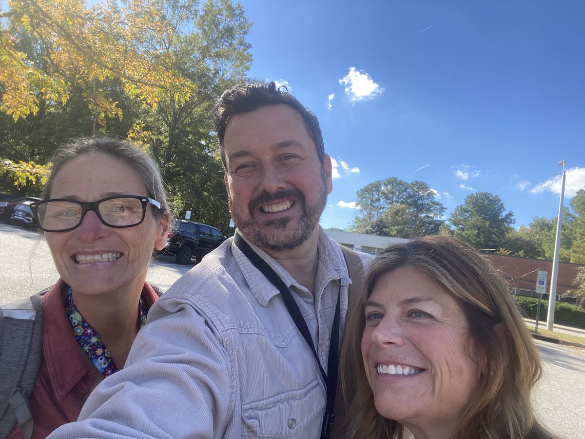 deebaker75's tweet photo. SES team ❤️spending time with NGMS staff today !! 
@LCRegister @northgarnerms2 @JamesOverman4 https://t.co/CCdAf0vgFR