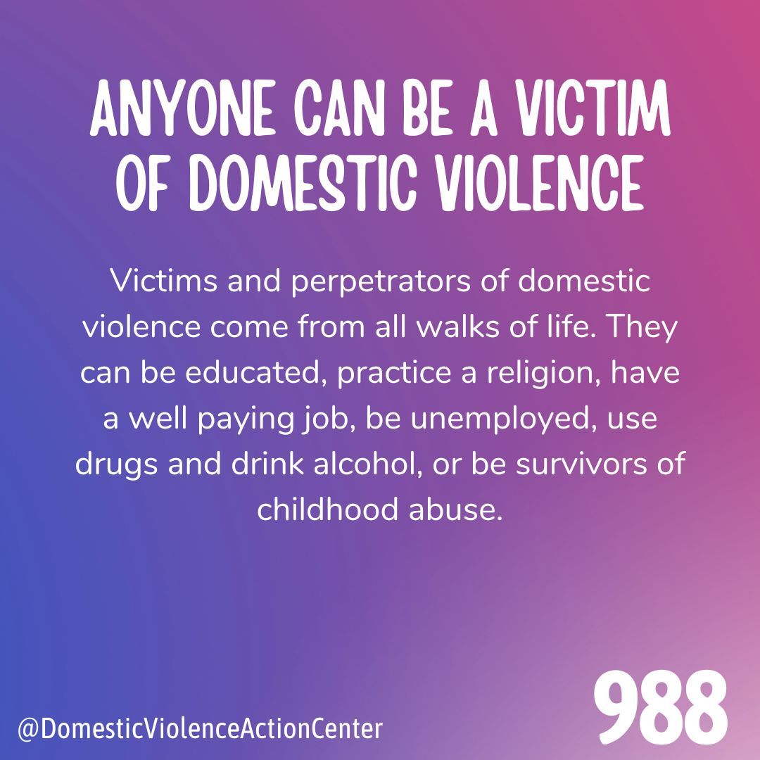 HawaiiCares988's tweet photo. Intimate #partnerabuse is not the same in every relationship. Some abusers are frequently violent, others may resort to #physicalviolence from time to time to assert power. Educate yourself about #domesticviolence, courtesy of our friends at the Domestic Violence Action Center. https://t.co/49LyysUdlF