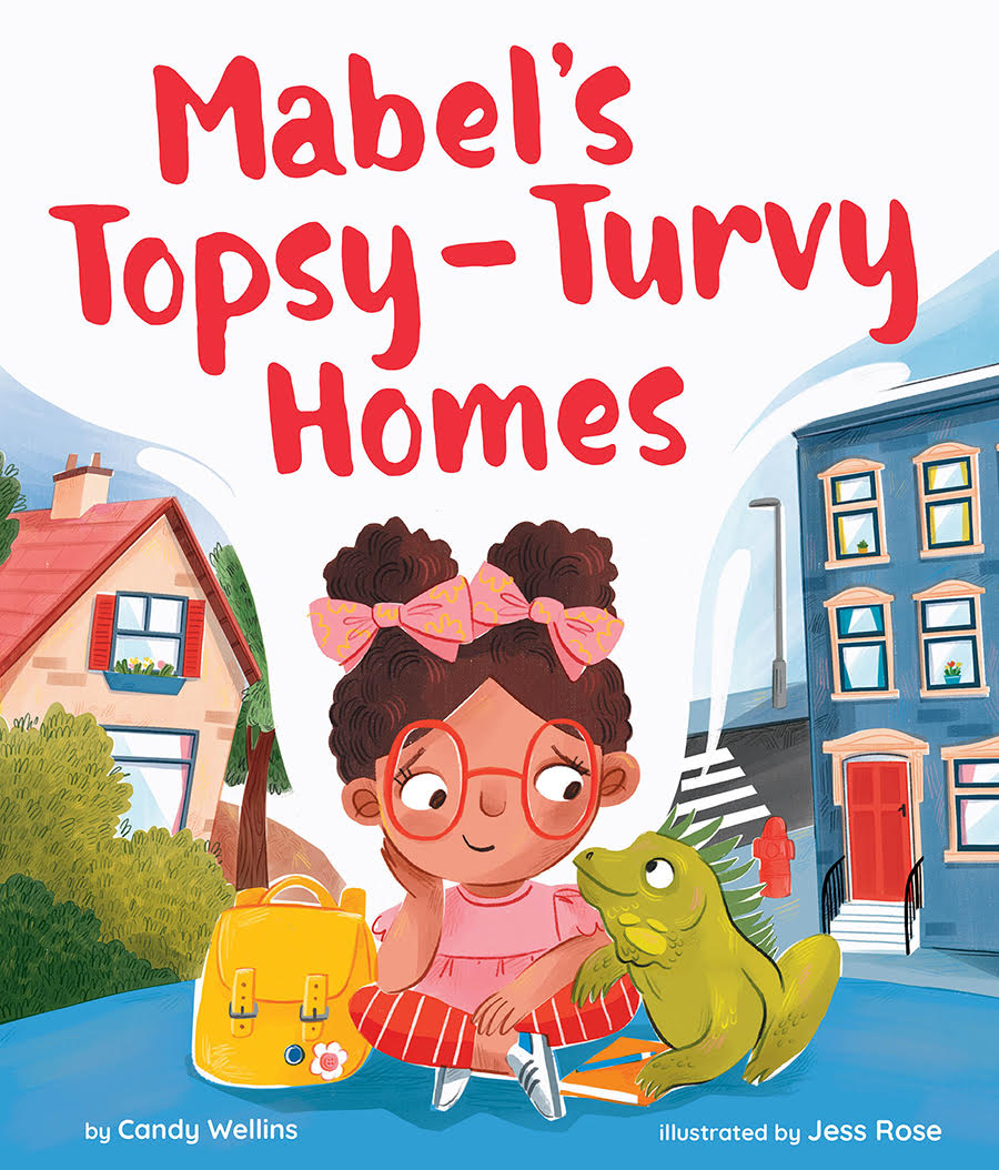 Mabel's Topsy Turvy Home written by @candy_wellins & ill. by #jessrose is a lighthearted, child-friendly take on having parents who maintain separate households. Despite the potentially heavy topic, Mabel's story is uplifting & relatable. Highly recommend! #SEL #divorce