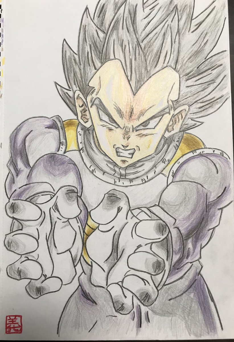 yesmyoshi's tweet photo. 【定期】私の画力

※特に勉強とかしておらず我流です
※カラーは、色鉛筆オンリーです

イラストのお仕事も、お待ちしております！ https://t.co/e9glDnZILH