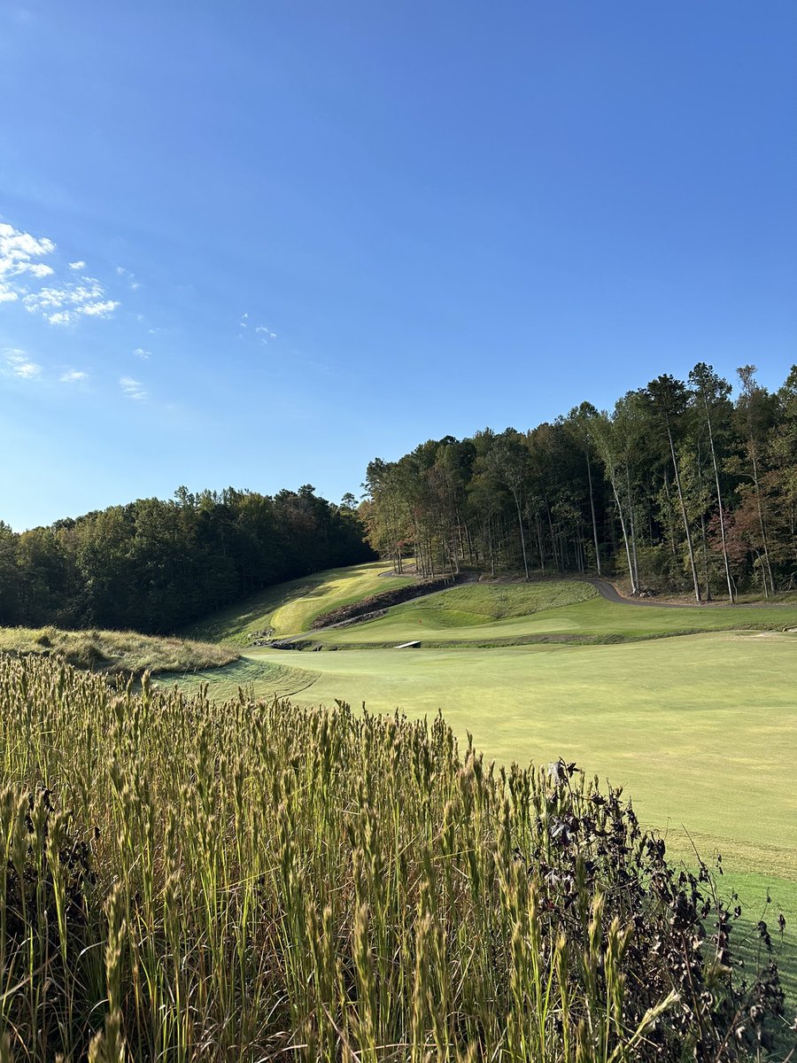 Hole 7 is just showing off now. Oh, behave! #tothillfarm #mikestrantz