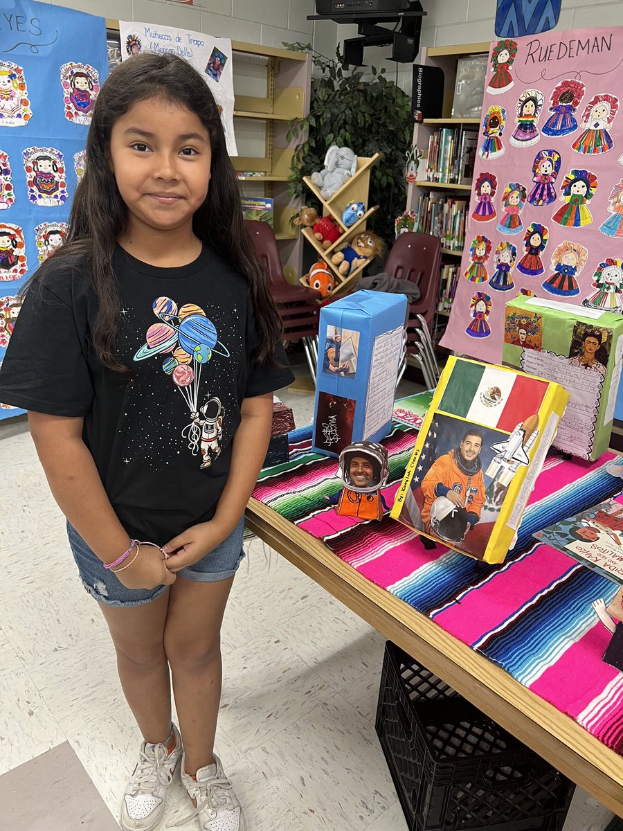 DaisyQR1's tweet photo. Our 4th graders completed projects about a famous/influential Hispanic person! @HCPS_Trapnell #HispanicHeritage https://t.co/q4dBvyG4D1