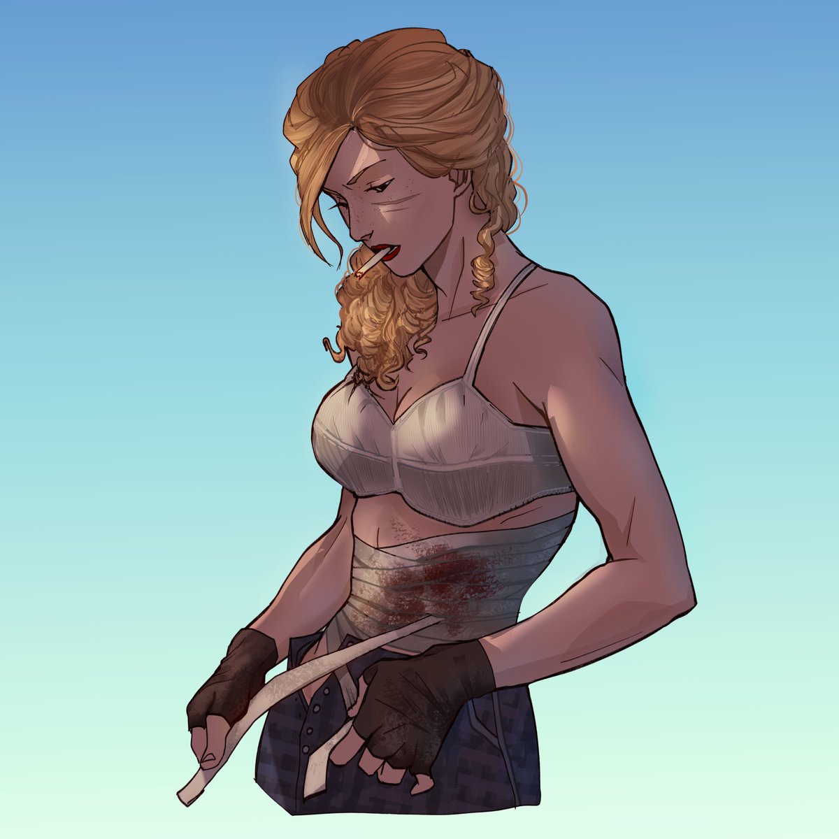 I got this amazing piece of art from <a href="/jo_bilee/">jo</a> of my RedM character, Bella Winslow, she did such a good job. I am in love!