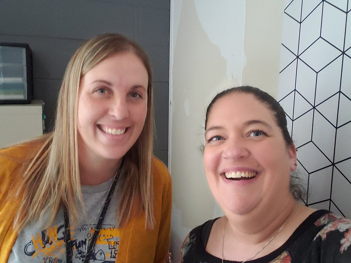 Thanks to @m3t_wv, Gilmer County Schools , and Wirt County Schools I had the pleasure of observing Jessica Theys at WCMS yesterday. We had a great day talking all things middle school math and I had the chance to offer suggestions on some things she was asking for help with.
