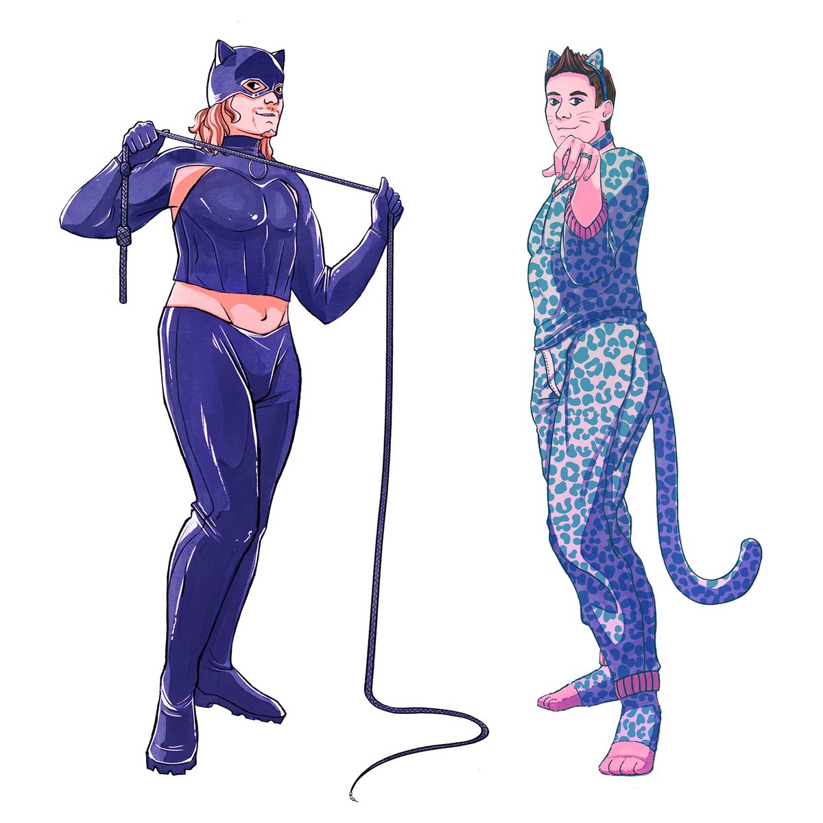 kelvin and keefe halloween costumes, pt 1: cats 🐈‍⬛ #therighteousgemstones