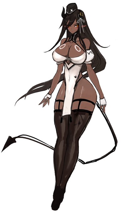 小悪魔ナースさんラフ 