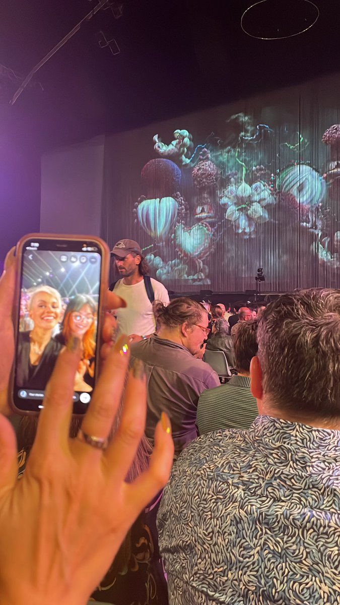 Me and ⁦@glvesmusic⁩ earlier this year at ⁦<a href="/bjork/">björk</a>⁩’s Cornucopia tour in Perth. This was the first time we ever met in person after fostering what is now the most priceless sisterhood I’ve always wanted. It was an incredible experience, Bjork is ever-evolving