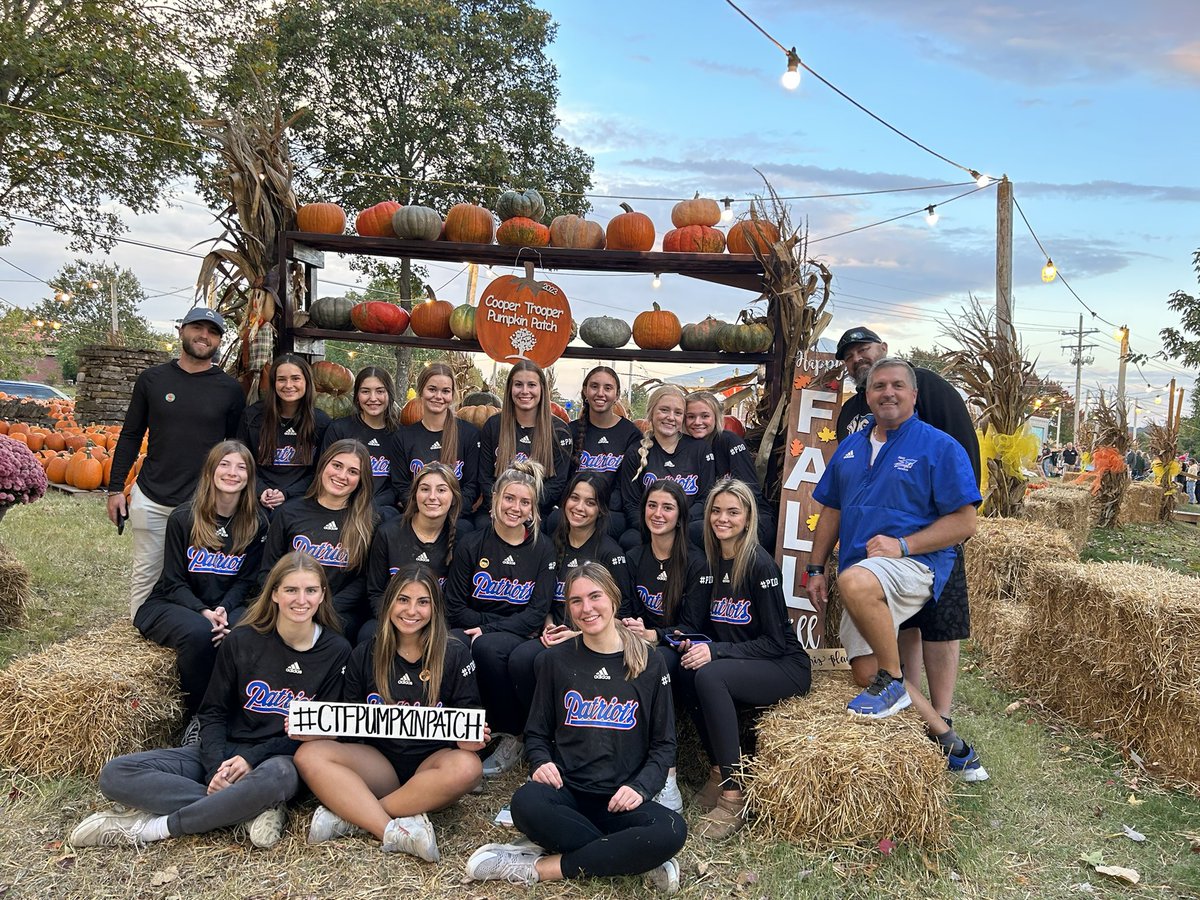 Cooper Trooper Pumpkin Patch 2023. Blessed to give back to the youngsters in the fight against #Cancer #CarolineStrong