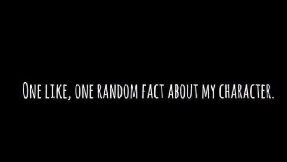 #OOC: Ya’ll know the drill. Come at me!