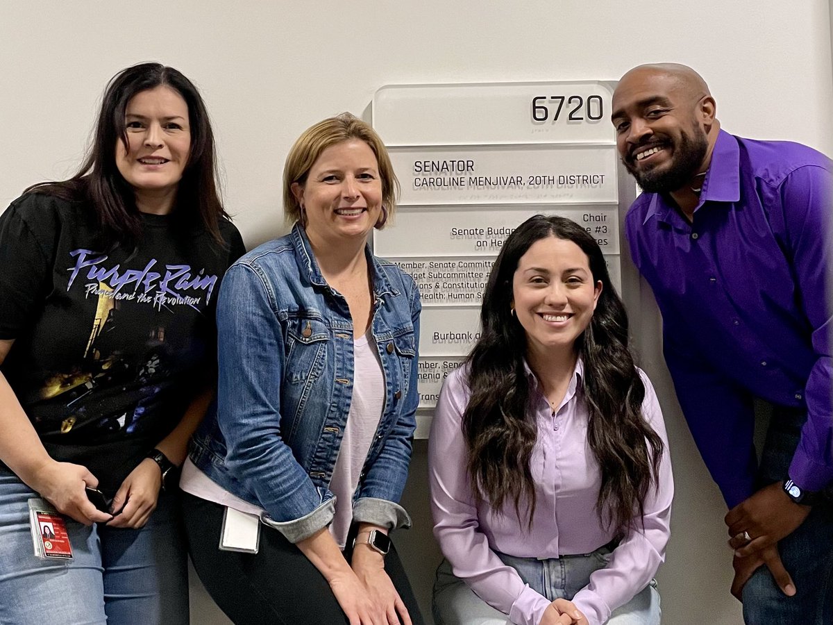 We #WearPurple, a symbol of courage and survival, to show support for those experiencing #DomesticViolence and highlight crisis, intervention, and prevention resources.
 
If you or someone you know needs help, call the LA County DV Hotline at 1-800-978-3600.