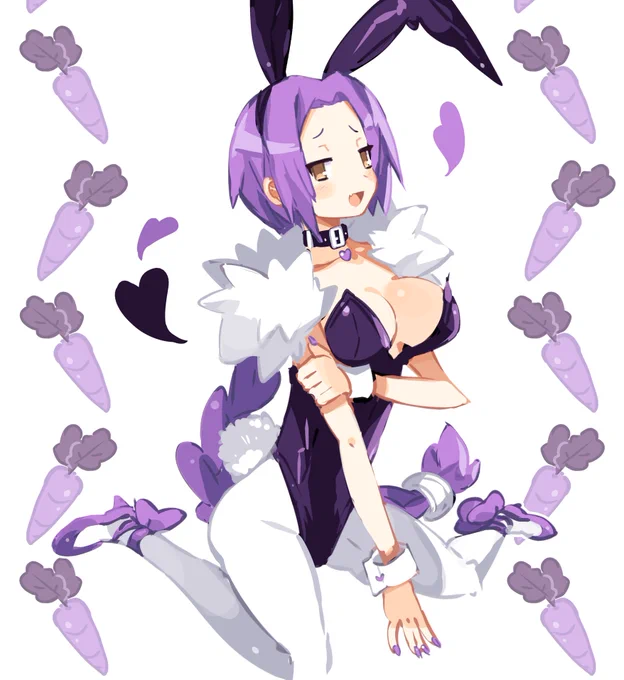 day 6 / bunny suithe puts the b in bunny suit#disgaeatober2023 #ディスガイア 