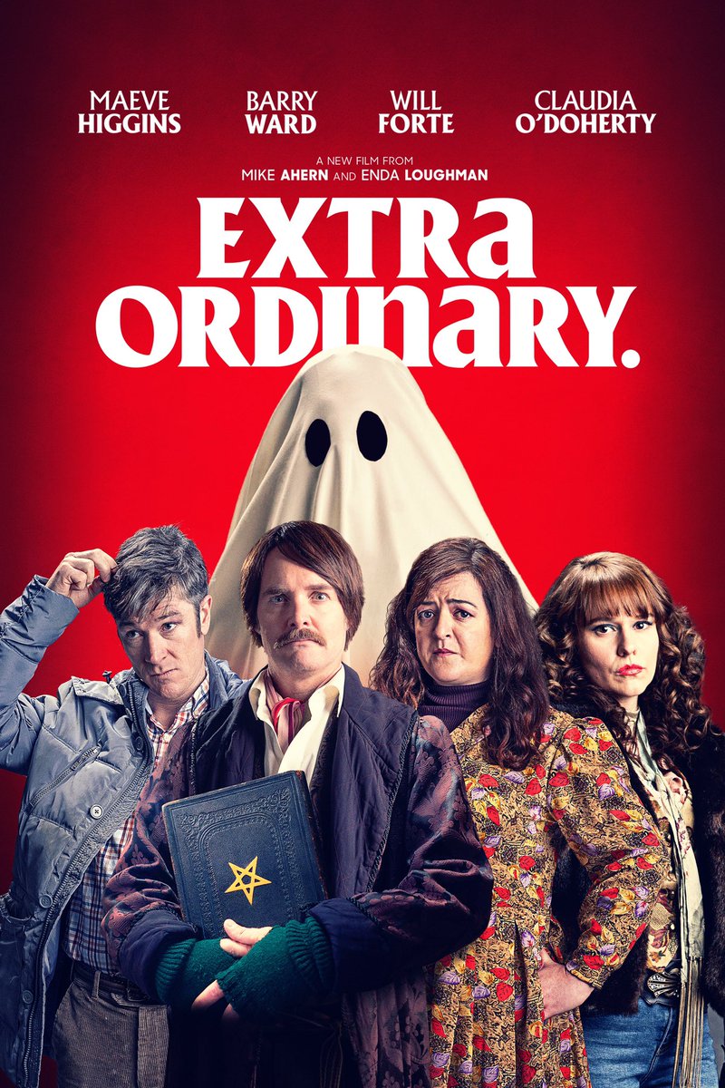 Was watching Extra Ordinary. A silly and enjoyable horror comedy.

#ExtraOrdinary #EndaLoughman #MikeAhern #MaeveHiggins #BarryWard #WillForte #ClaudiaODoherty #JamieBeamish #TerriChandler #RisteárdCooper #EmmaColeman
