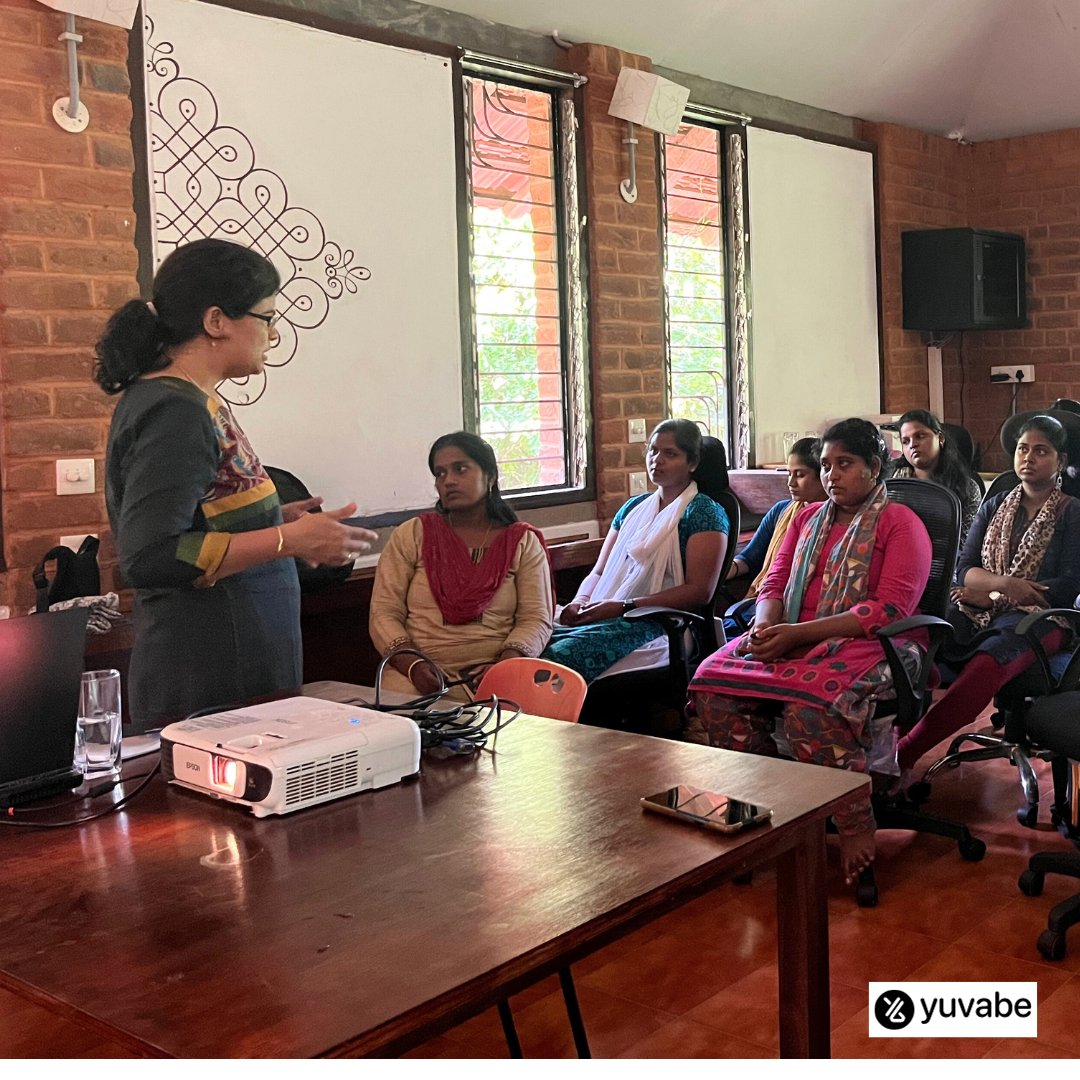 #Yuvabe women came together for an empowering Women's financial literacy workshop with Jagriti, fostering financial independence and #womenempowerment.

#auroville #workserveevolve #WSE #youthempowerment #care #courage #creativity #womeninfinance #sheinvests  #womeninvestors