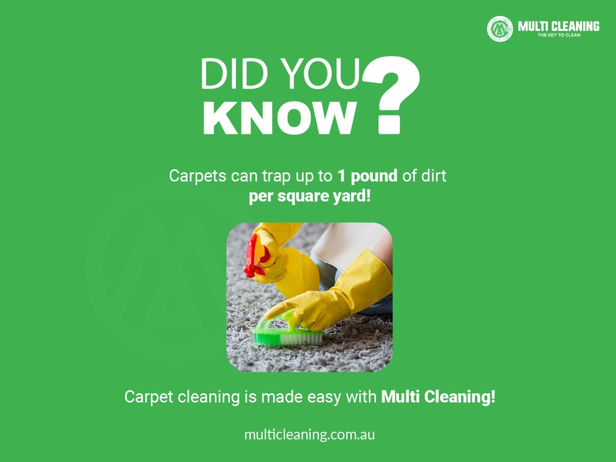 multi_cleaning's tweet photo. Discover the power of our top-notch carpet cleaning service and give your floors a new lease on life.
https://t.co/KDYO8EeWC6
#multicleaning #carpetcleaning #cleaning #cleaningservices #cleaninghacks #sydneycleaningcompany #australia #sydney https://t.co/JY8hPw9NEf