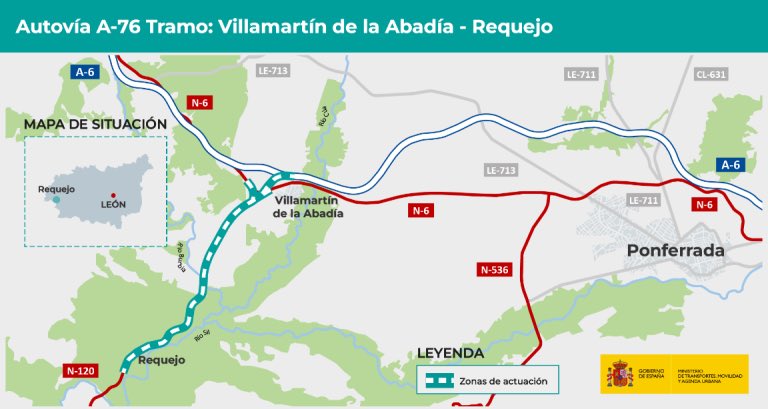 CelsoDelgadoOU's tweet photo. Alertamos desde @ppopular que el @mitmagob de @sanchezcastejon pretende incumplir el compromiso de licitar en 2023 las obras del tramo Villamartín de la Abadía- Requejo, de la autovía A-76, que son tan necesarias para comunicar el Bierzo y Valdeorras 🛣️ https://t.co/BA1ESo0mTe