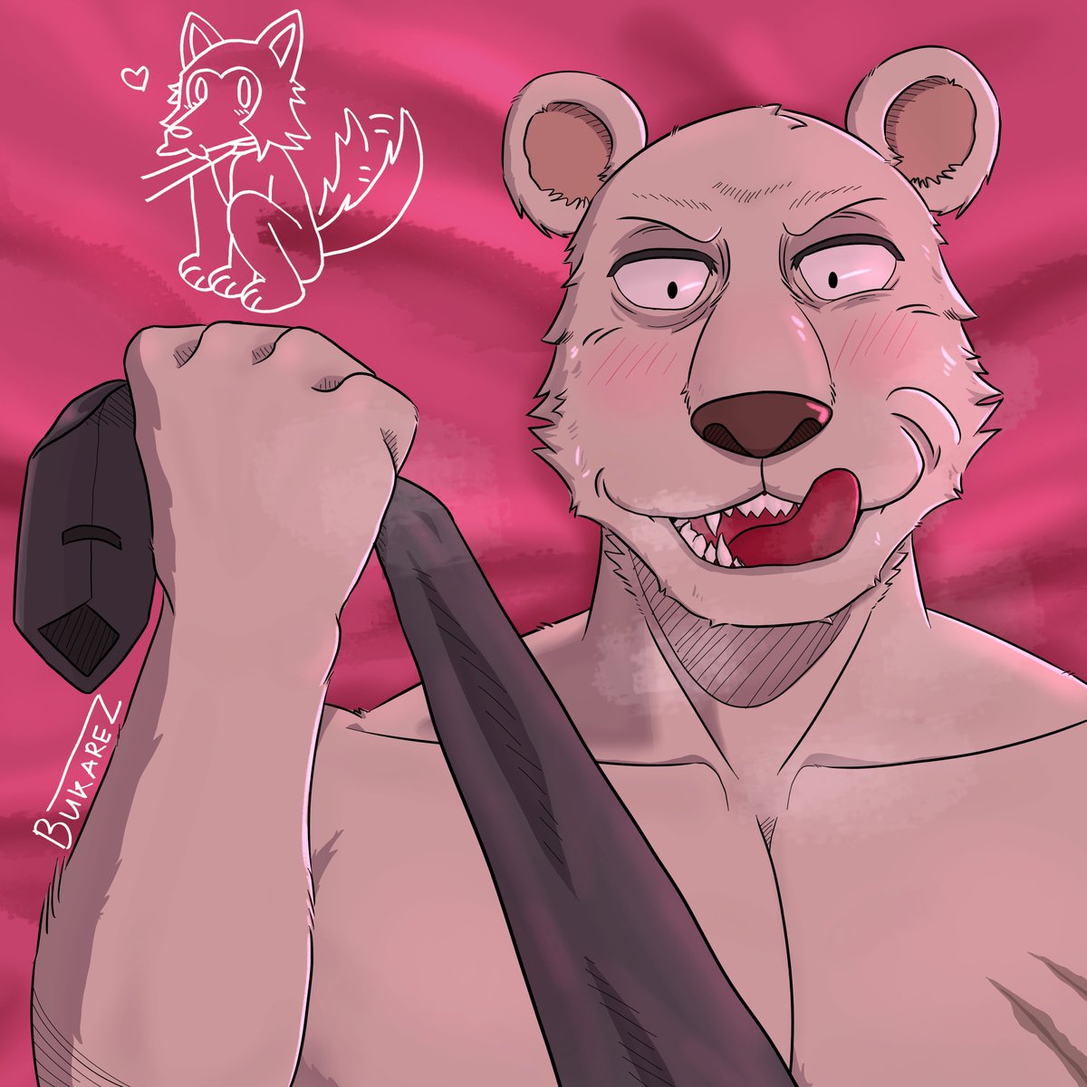 Buka_rez's tweet image. Just guys being dudes ☺️
#furry #furryart #Anthro #art #drawing #furryartwork #furrycommunity #BEASTARS