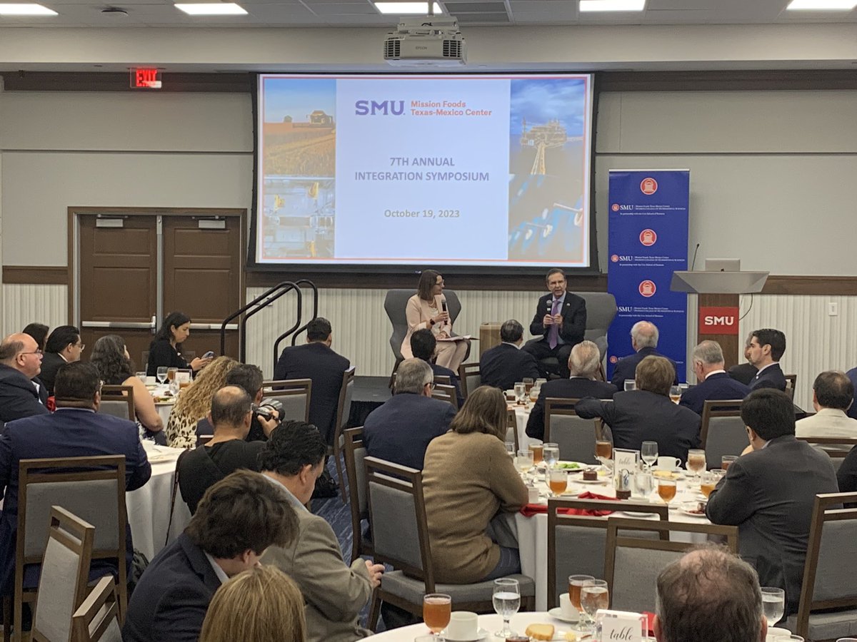 The importance of #Mexico as export market for key US energy commodities is often underestimated. Thanks to the @SMUTexasMexico for the space to talk about this and other relevant topics re Mexico’s energy sector and its relationship with the US.