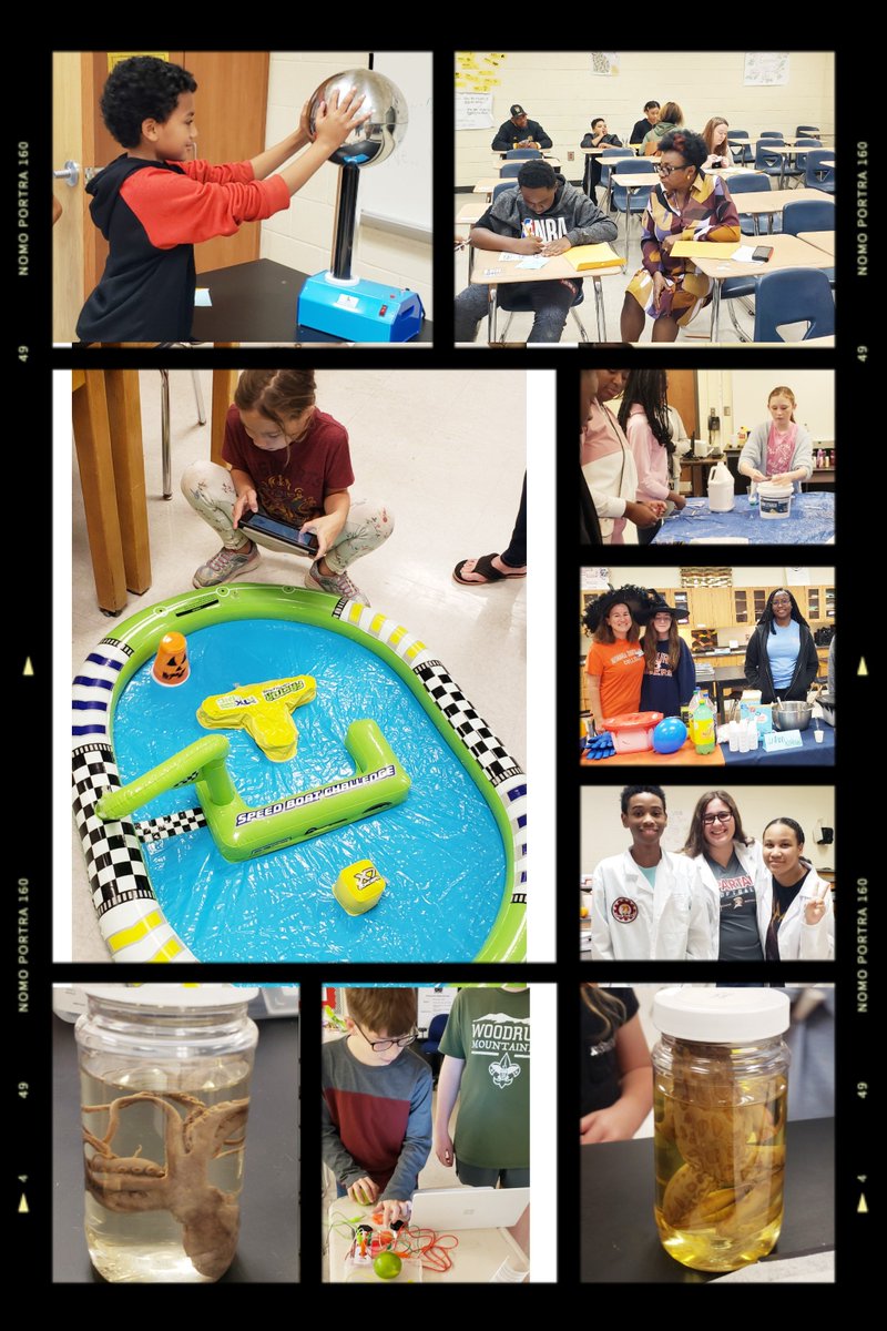 Fun Spooky 🎃 Science Night @ Herschel Jones Middle School tonight.
#ScienceMATTERS
#💛OurScholars/Families
