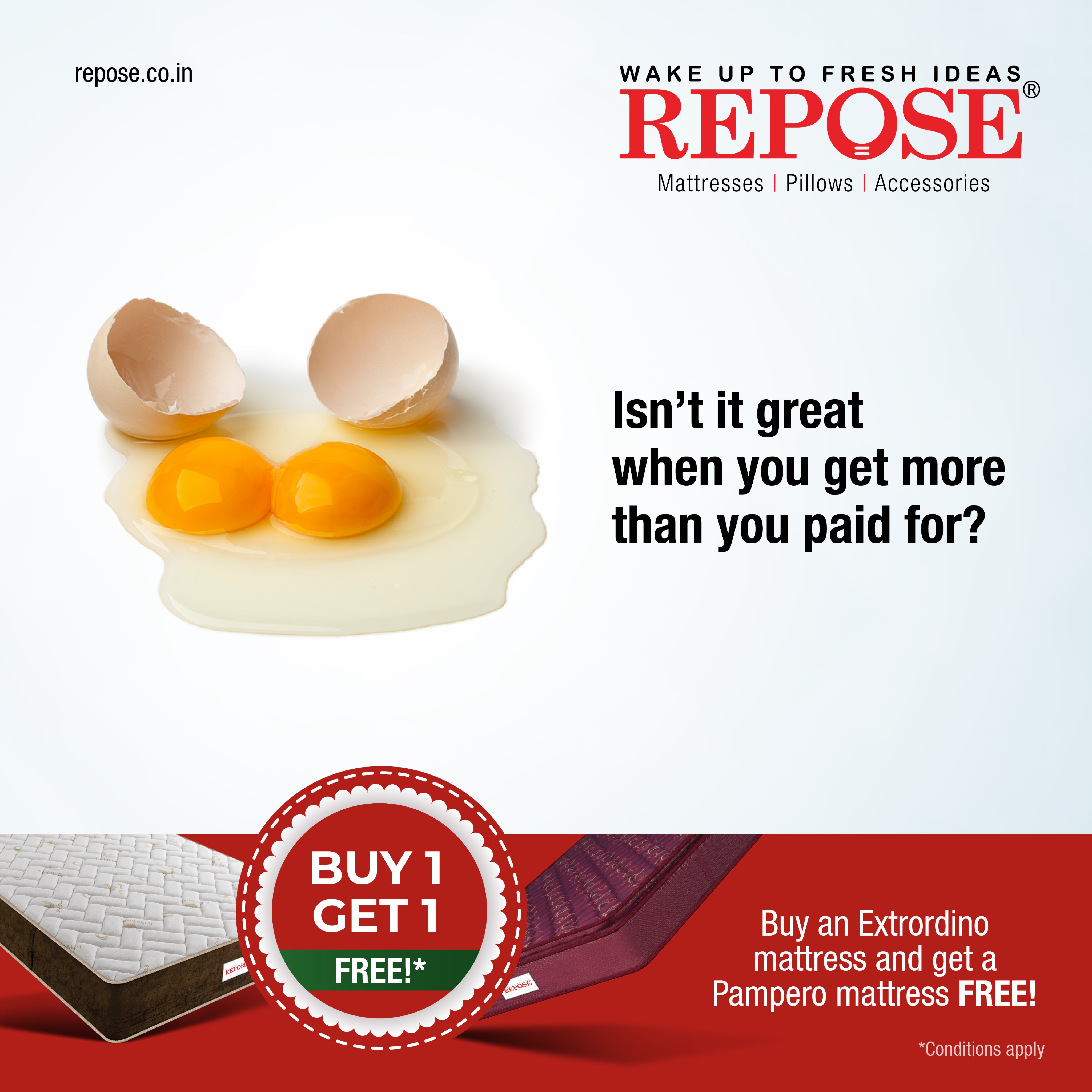 Buy one get one mattress deals