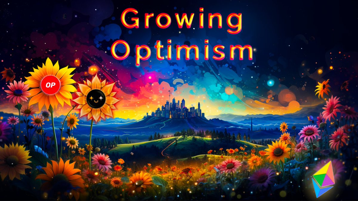 Hi everyone, we are thrilled to introduce Optimism Fractal, a new community on a mission to grow Optimism!🌱🌞

🧵1/6