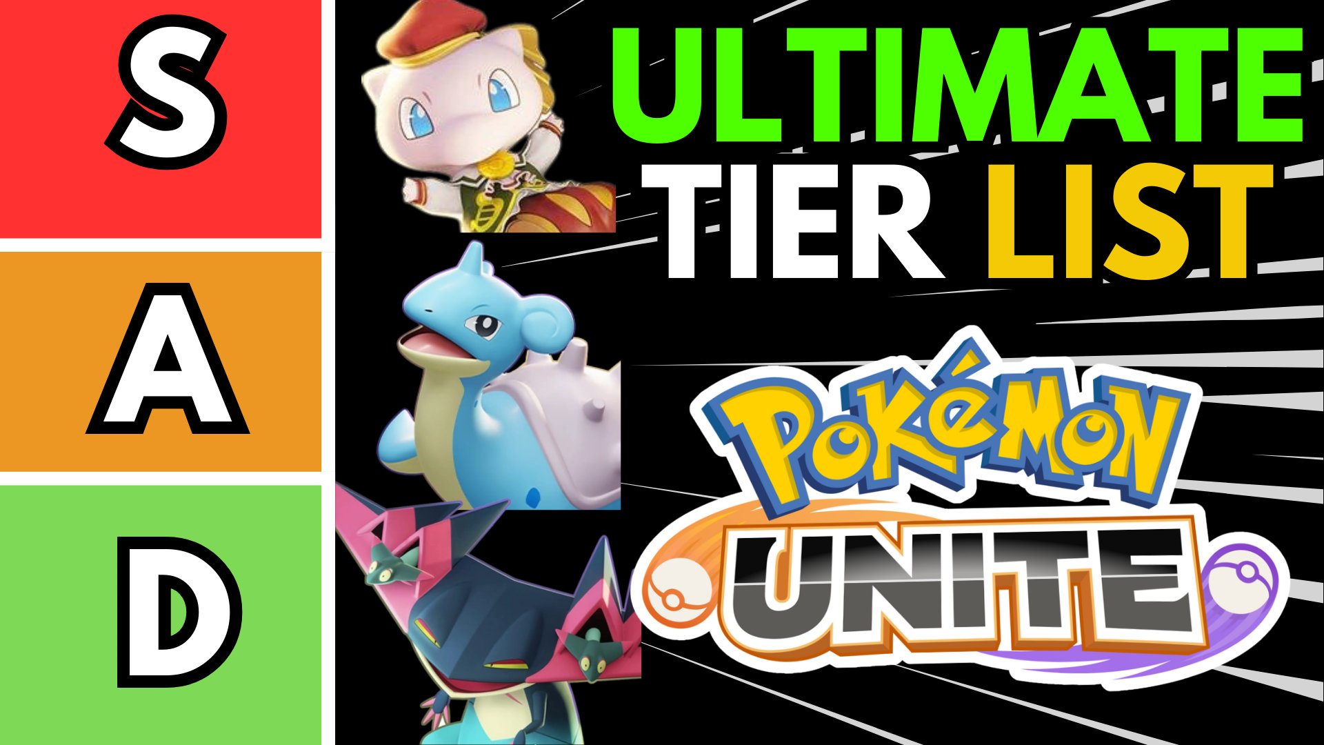 NEW* The ULTIMATE POKEMON UNITE TIER LIST Updated! #PokemonUnite