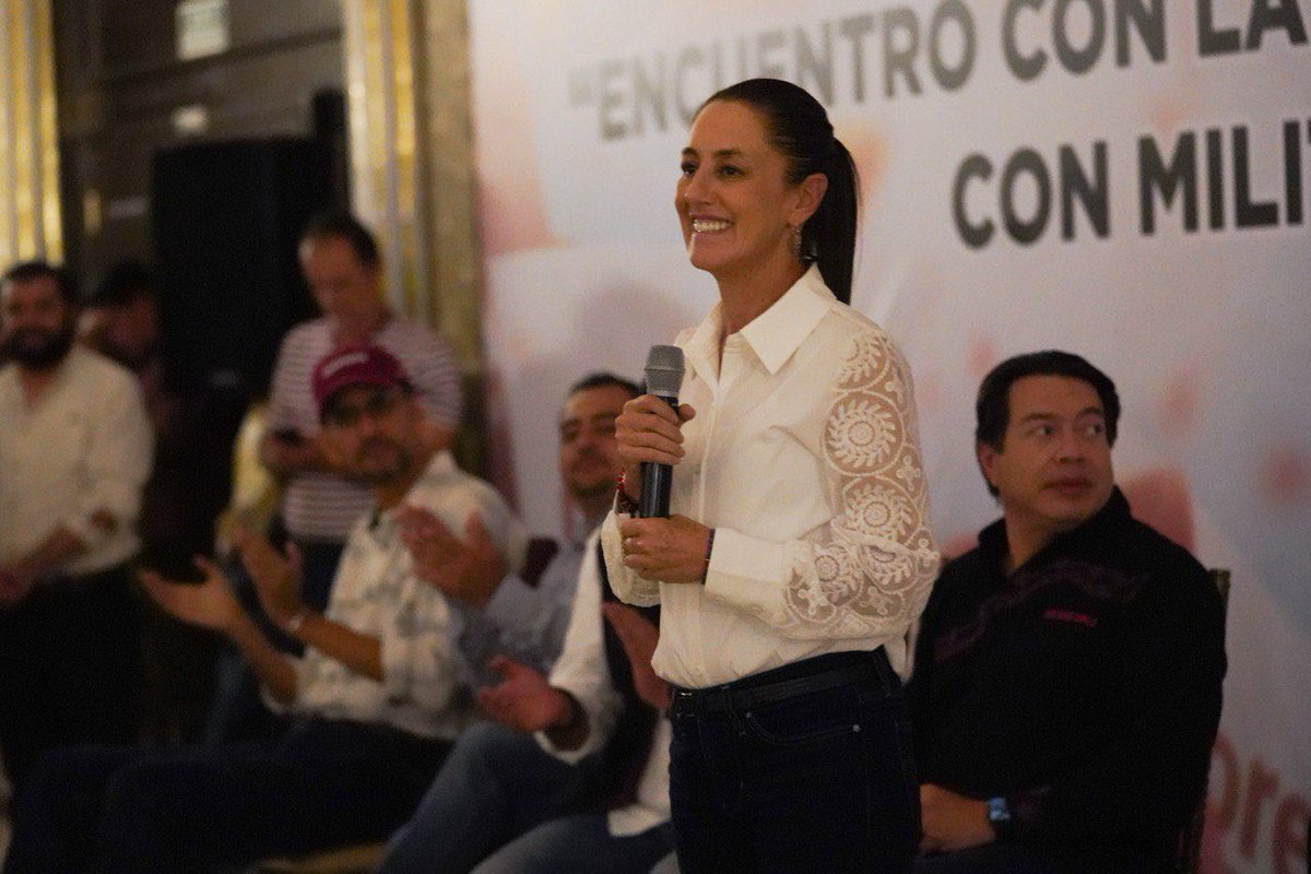 Claudiashein's tweet photo. En Aguascalientes también hay ambiente festivo. ¡Qué viva la transformación! https://t.co/dvLp3Uua9r