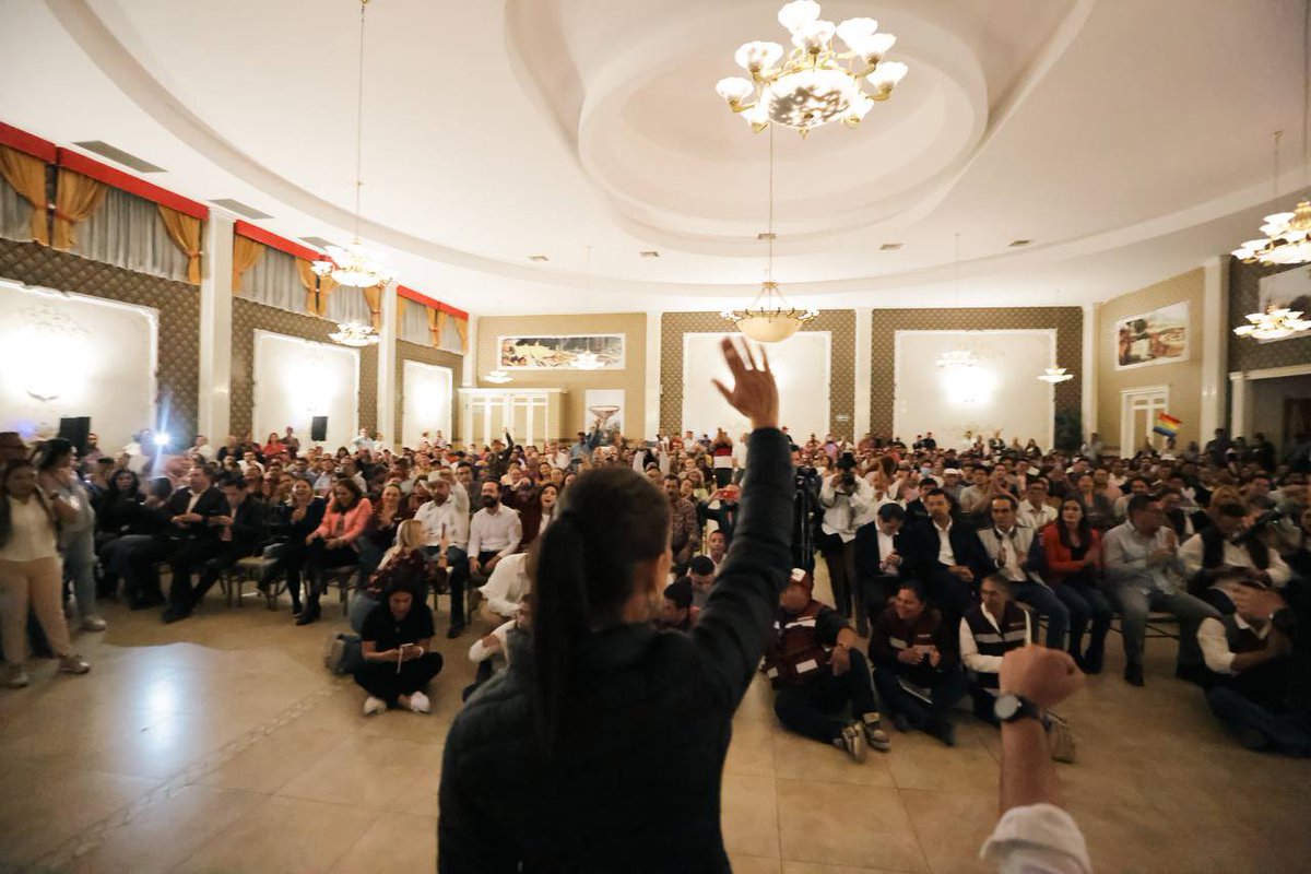 En Aguascalientes también hay ambiente festivo. ¡Qué viva la transformación!