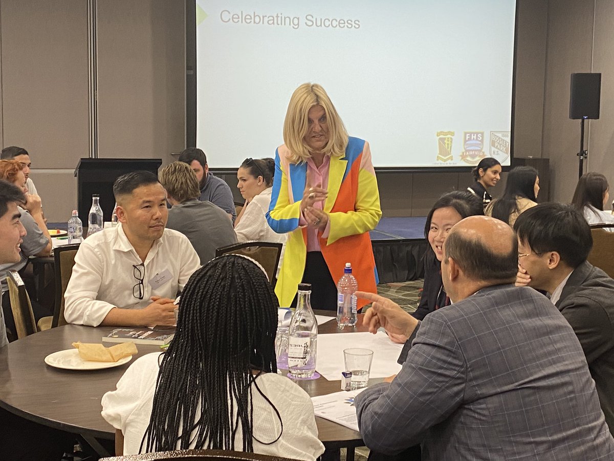 k_rigas's tweet photo. @LilaMularczyk an absolute inspiration celebrating success pathways of early career teachers . Leadership
that embodies public education. @MSiokos @lisaporter555 @TESOLoz @DFalecki A remarkable afternoon! #SECT23 https://t.co/bScC5t4SKX