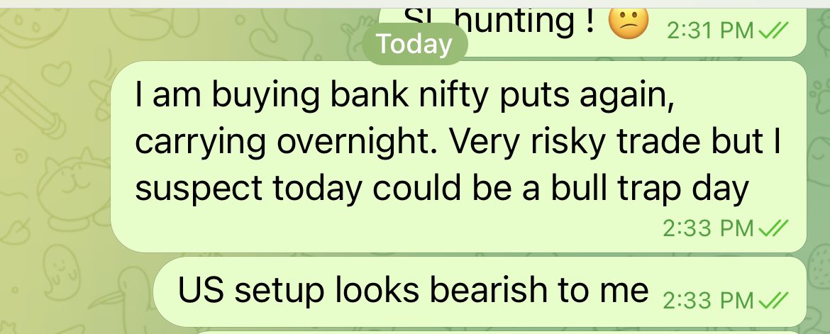 niftybuddy's tweet photo. We were short overnight!
#profitpath https://t.co/F5xafgNKhh
