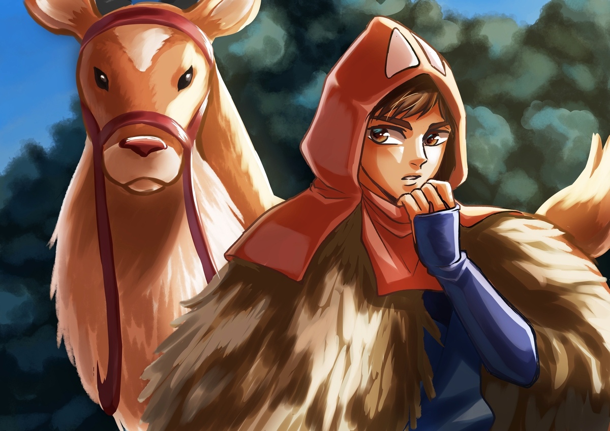 JohnnyB45000296's tweet photo. 🤗🤗 #ghiblifanart #princessmononoke #illustration #ArtistOnTwitter #princess   
Original: jol1nar https://t.co/vLMNJJ3xjV