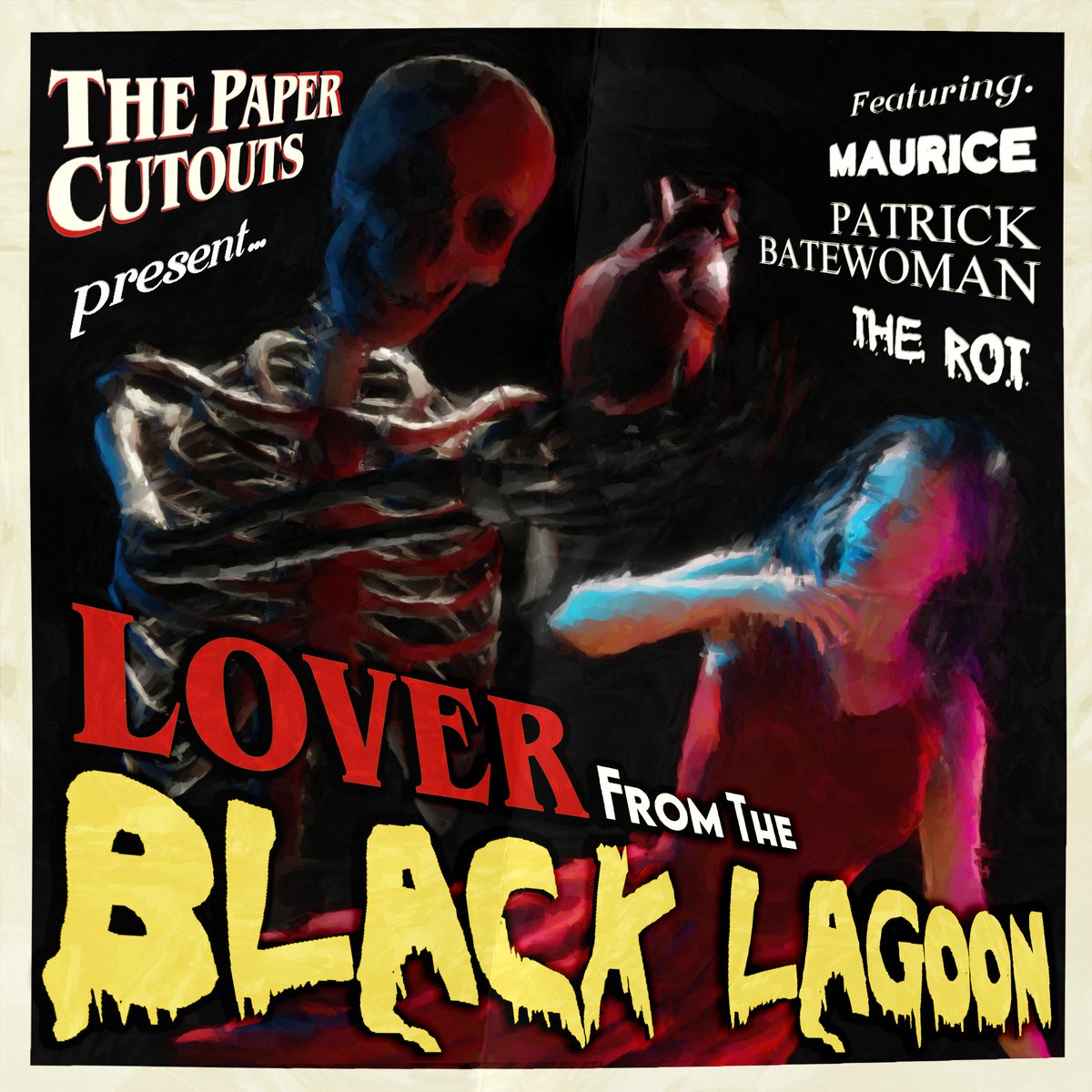thepapercutouts's tweet photo. ITS OFFICIAL

Lover from the Black Lagoon (our super cool brand new halloween EP) is out everywhere

stream <3
https://t.co/eIFwYYxHyU https://t.co/ZM6Z9aKVpU