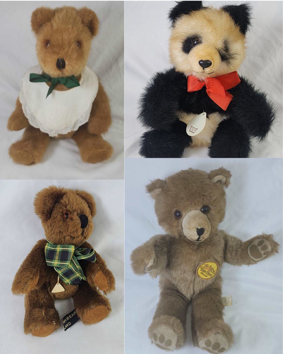 ResellFoxx's tweet image. Designer Plush Teddy Bears! German, English, Italian, and American. Oh, my! Hermann Teddy Originals, Alresford Crafts, Canterbury Bears, Grisly Spieltier Waschbares, Baki Pluschtiere, Piutre Handmade Bear.

ebay.com/str/curiousres…

#plush #vintageplush #designerplush