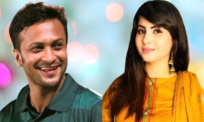 সাকিবদের সঙ্গে নৈশভোজ করা হলো না পাকিস্তানি অভিনেত্রীর