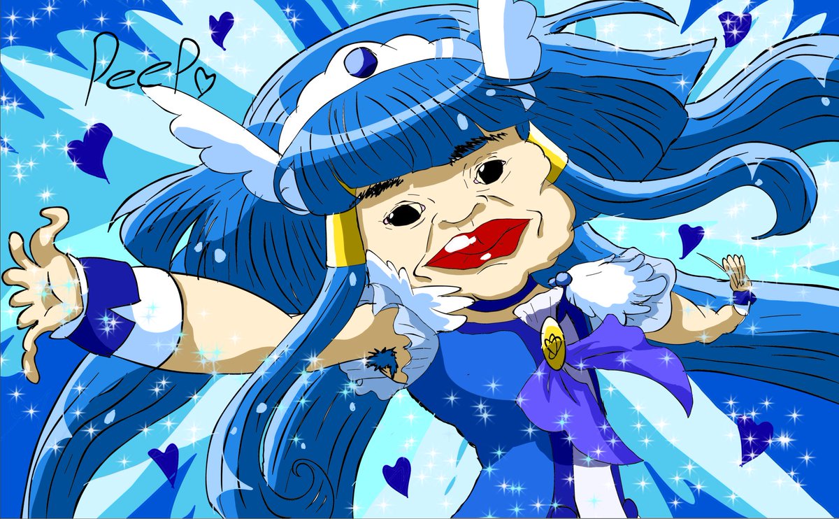 peep40554314's tweet photo. "Snowing falling and gathering, a noble heart! Cure Beauty!!!" ❄🧊💙💎
(isn't she to die for?😍)
#precure20th #precurememe #hirogaruskyprecure #curebeauty #precure #meme https://t.co/2t7c4b4UZe