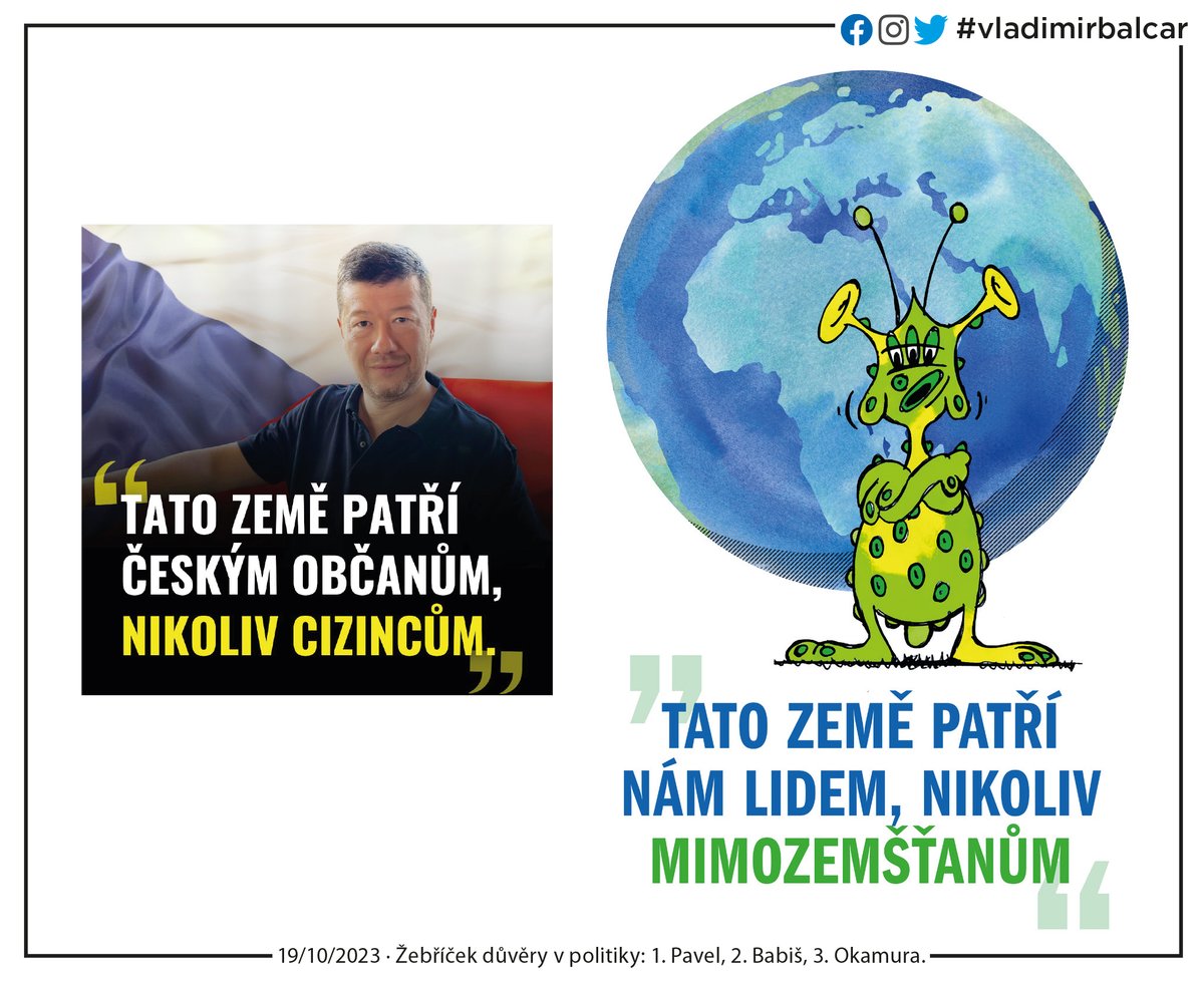 vladimir_balcar's tweet photo. Nepřipadá vám to debilní?
#Okamura #SPD #Luza #Kresleny #Humor #Vtip #Cartoons #VladimirBalcar https://t.co/9s0fdj55OD