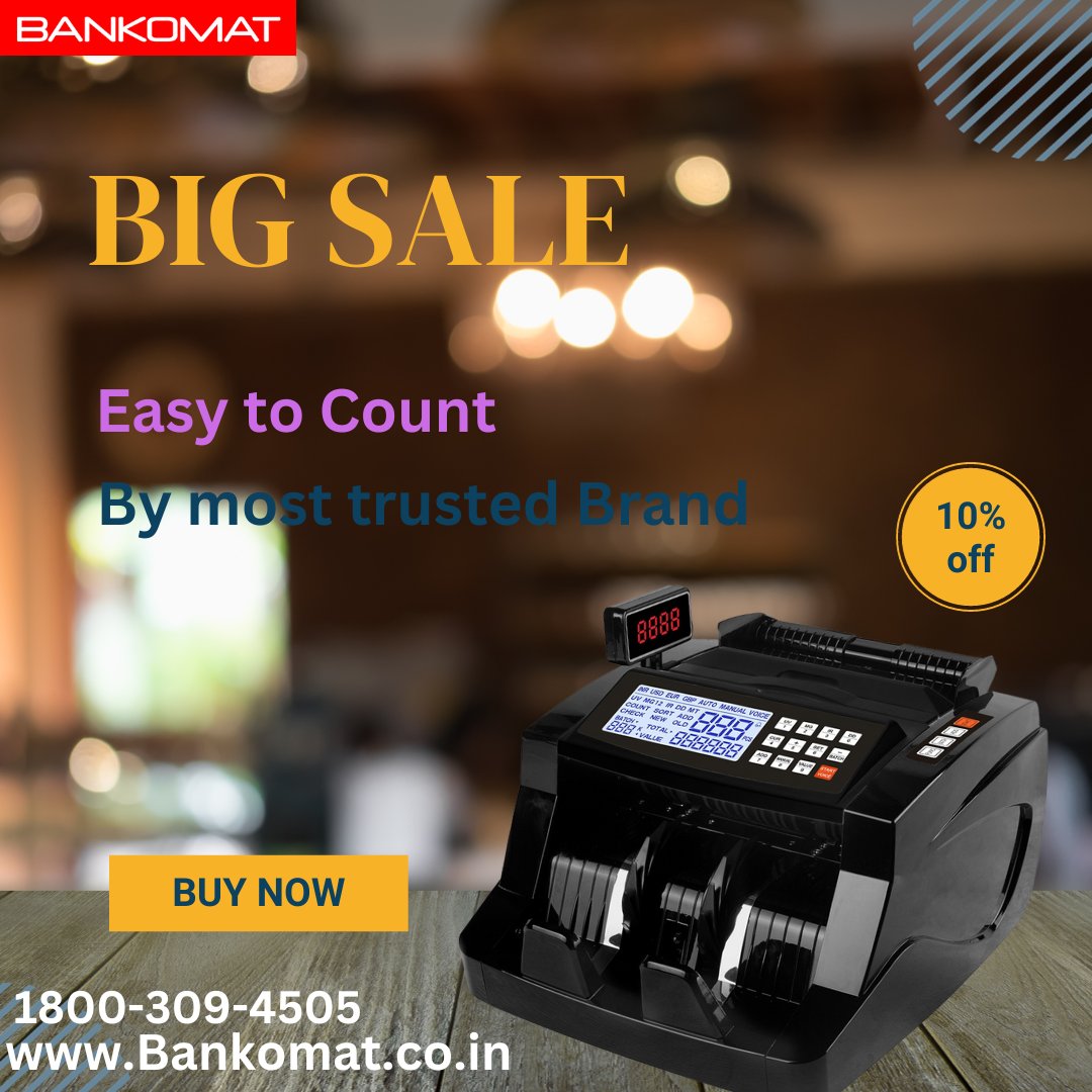 Bankomatpvt's tweet image. #Notecountingmachine #note #counting #machine #paise #ruppee #billingmachine #billing #bundle #counter #valuecountingmachine #mixvaluecountingmachine #currency #indianruppee #indiancurrency