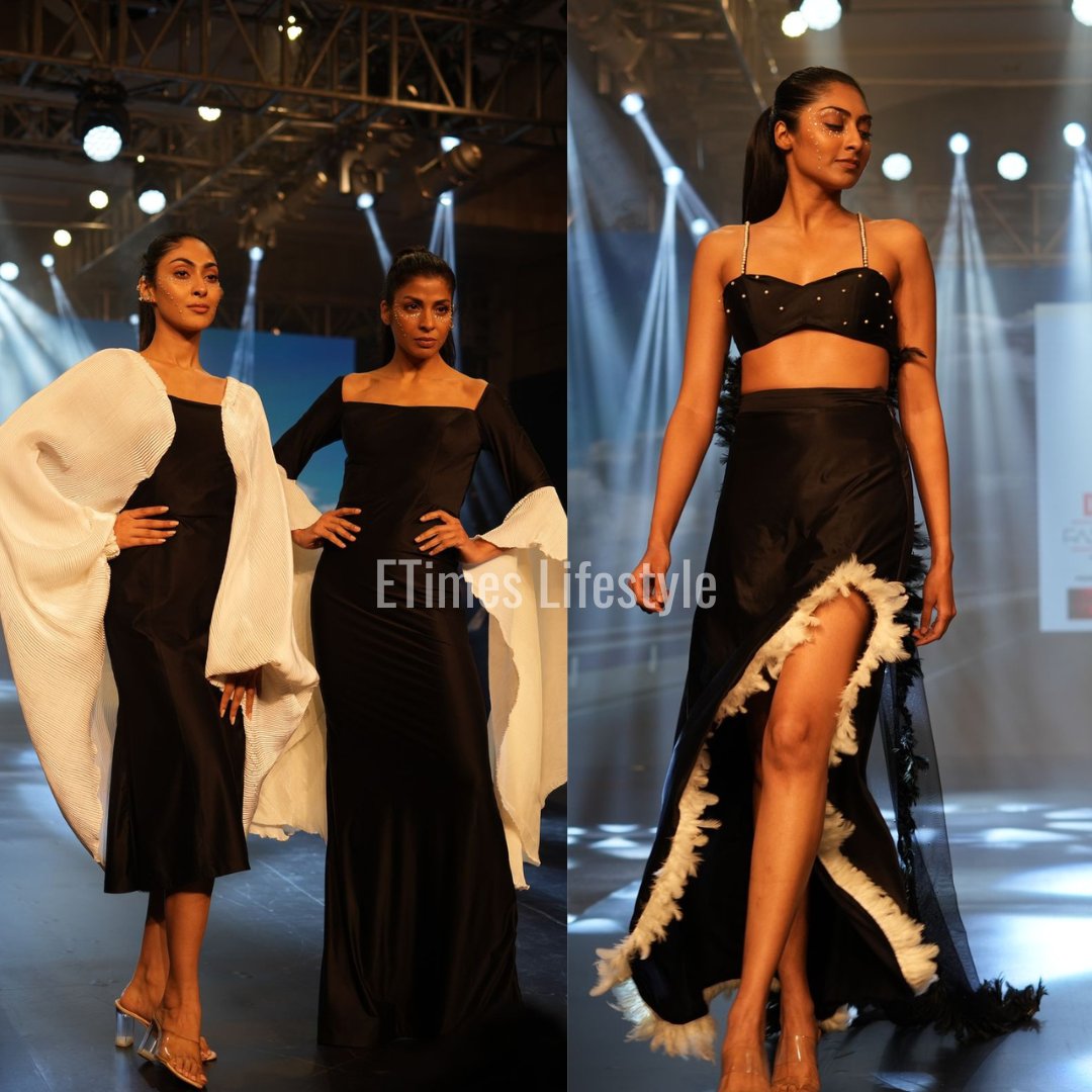 ETimesLifestyle's tweet image. A dramatic show by NGE e mobility

The USP of this gorgeous collection is wearability and tailoring. The party colours of red, black and white marked the ramp during the show.

#delhitimesfashionweek #dtfw2023 #dtfw