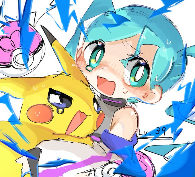 「pikachu blush」Fan Art(Latest)