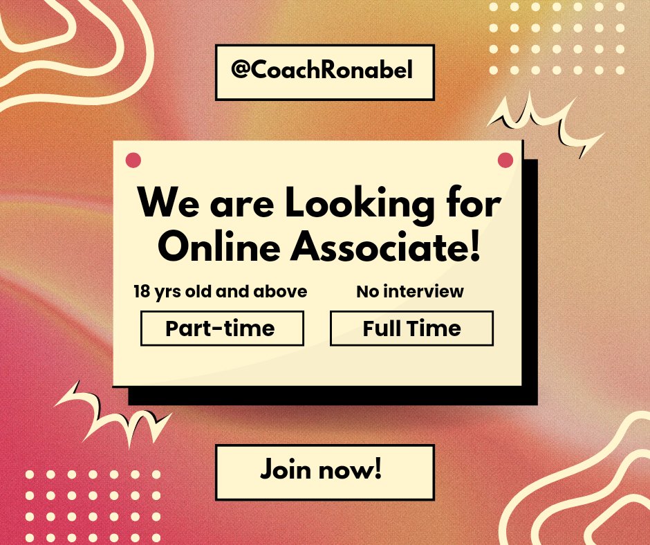 coachronabel's tweet photo. Send me a message #parttimeonline #workingfromhome https://t.co/I5qiOiQvpm
