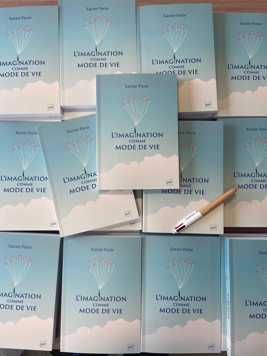 Prêt pour la sortie mercredi 25 octobre. J-5. Presses Universitaires de France <a href="/editions_PUF/">PUF</a> 
#imagination #philosophie #vendrediLecture