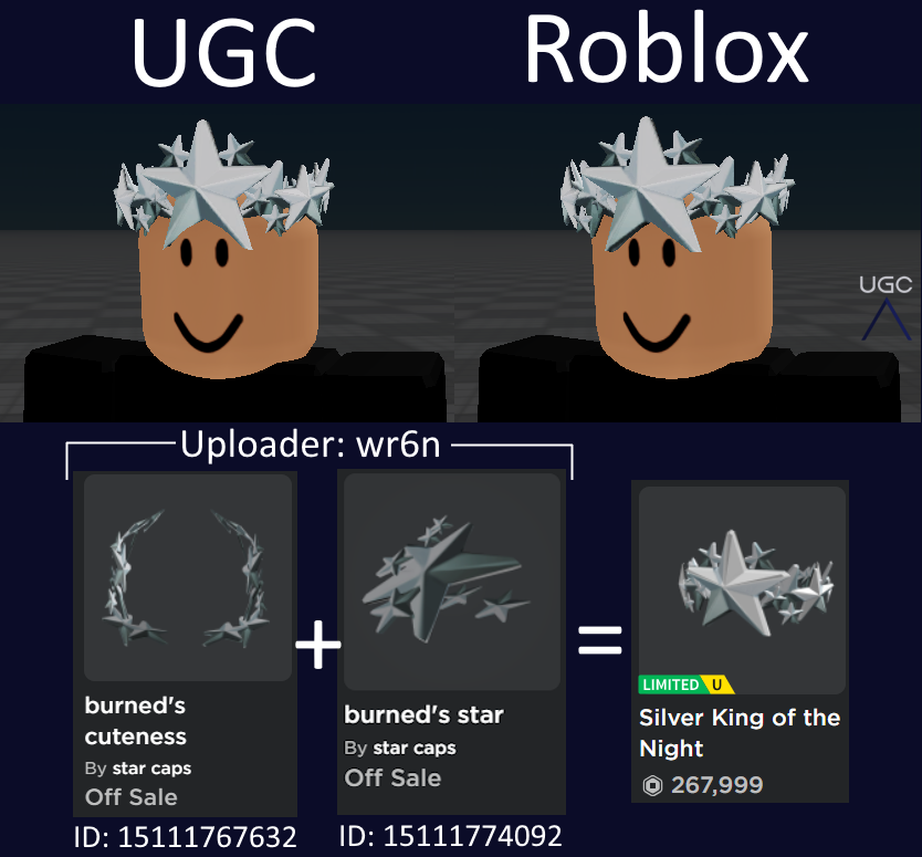 Peak” UGC on X: UGC creator onift uploaded 6 1:1 copies of the limited  face Prankster. #Roblox #RobloxUGC  / X