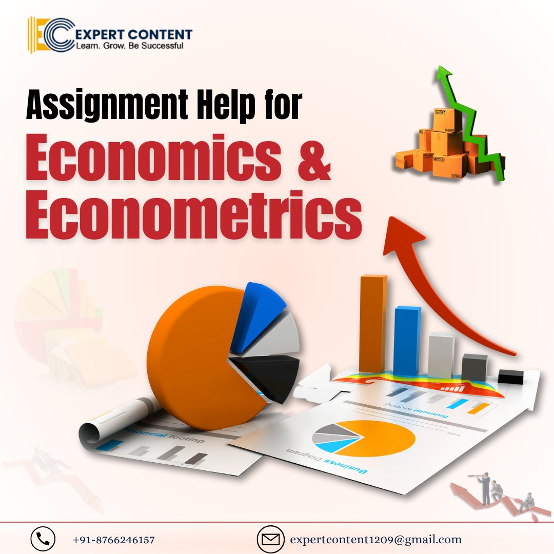 ExpertContent2's tweet image. Need help with your economics and econometrics assignments? Look no further! We're skilled in assisting with assignments and are here to support you.
Contact us for any assignment:
Phone: +91-8766246157
Email: expertcontent1209@gmail.com
#expertcontent #assignmenthelper